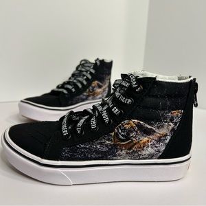 VANS x Project CAT ComfyCush Sk8-Hi Zip Shoes Kids’ Size 1